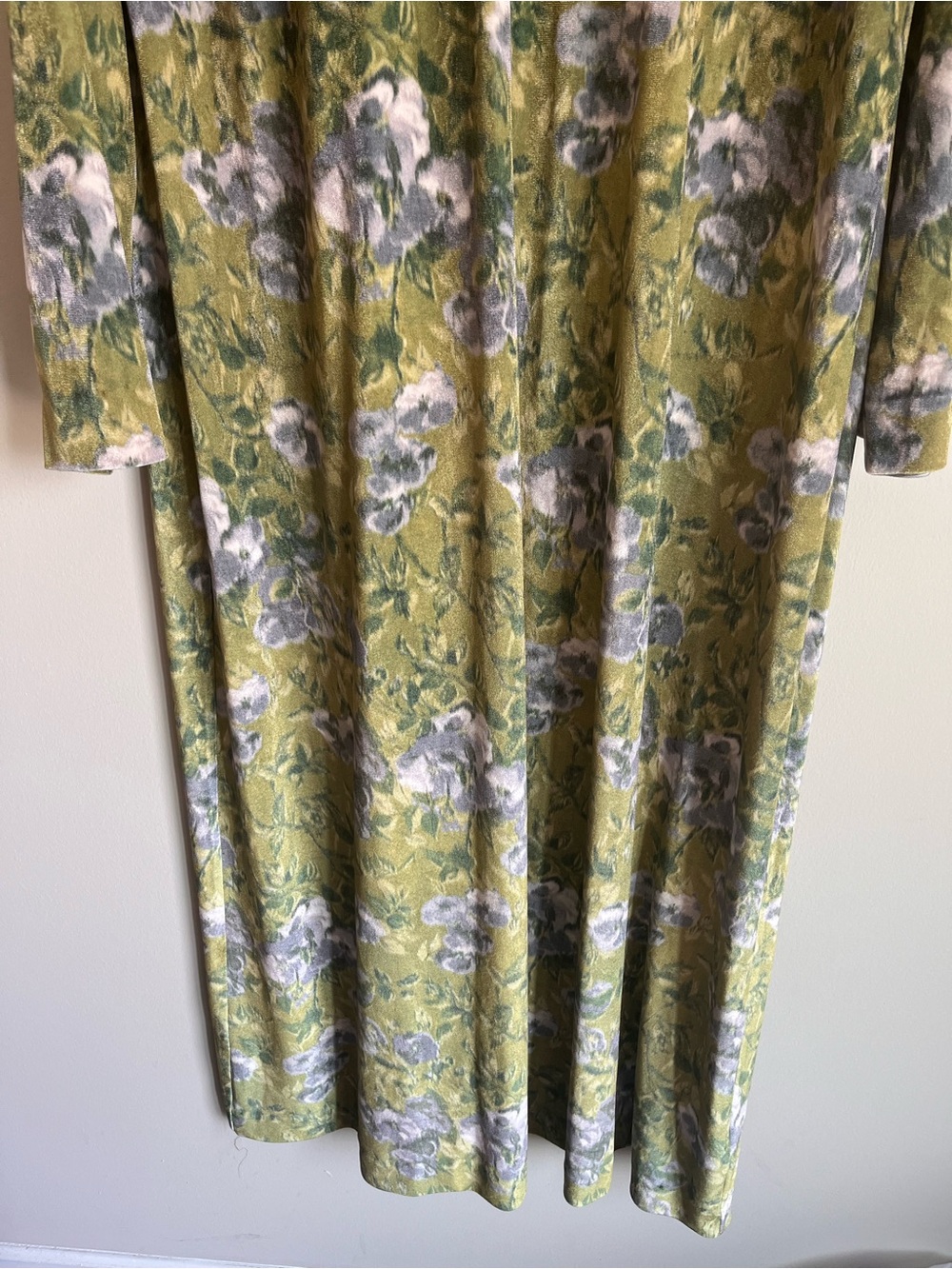 Tuckernuck Muted Meadow Velvet Ellery Dress Women's Size XXXL Fall Party - Picture 6 of 13